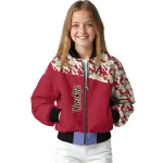 customized arizona diamondbacks camouflage print red bomber jacket best selling