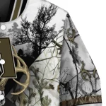 customized arizona diamondbacks deer skull camouflage white varsity jacket best selling