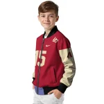 customized arizona diamondbacks team patch red bomber jacket best selling