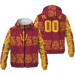 customized arizona state sun devils cat eyes maroon windbreaker jacket best selling
