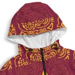 customized arizona state sun devils cat eyes maroon windbreaker jacket best selling