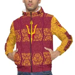 customized arizona state sun devils cat eyes maroon windbreaker jacket best selling