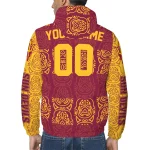 customized arizona state sun devils cat eyes maroon windbreaker jacket best selling