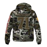 customized arizona state sun devils skull camo camouflage windbreaker jacket best selling