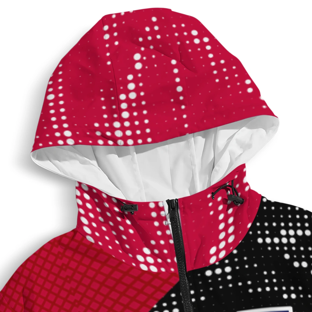 customized arizona wildcats arrow matrix red black windbreaker jacket premium grade customized arizona wildcats arrow matrix red black windbreaker jacket premium grade