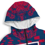 customized arizona wildcats brick motion red black windbreaker jacket best selling