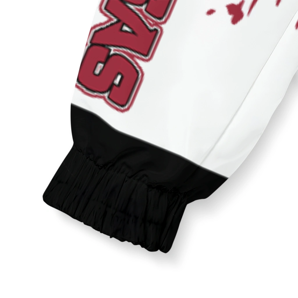 customized arkansas razorbacks brick motion red black windbreaker jacket latest model customized arkansas razorbacks brick motion red black windbreaker jacket latest model
