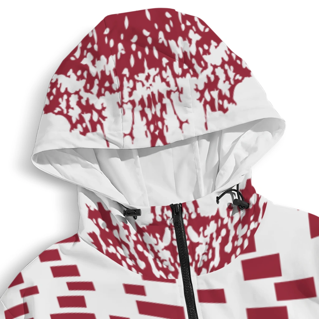 customized arkansas razorbacks brick motion red black windbreaker jacket premium grade customized arkansas razorbacks brick motion red black windbreaker jacket premium grade