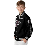 customized atlanta falcons american flag skull black varsity jacket best selling