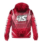 customized atlanta hawks us rock star red windbreaker jacket best selling