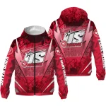 customized atlanta hawks us rock star red windbreaker jacket best selling