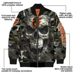 customized baltimore orioles camouflage skull camouflage bomber jacket best selling