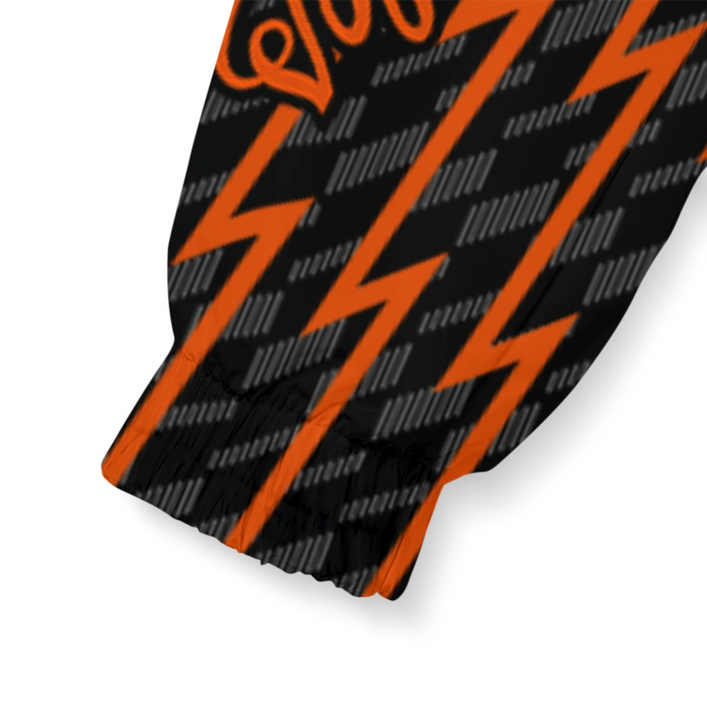 customized baltimore orioles lightning strike grid orange windbreaker jacket latest model customized baltimore orioles lightning strike grid orange windbreaker jacket latest model