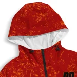 customized baltimore orioles shards cluster orange windbreaker jacket best selling