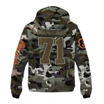 customized baltimore orioles skull camo camouflage windbreaker jacket best selling