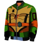 customized baltimore orioles turtle armor bomber jacket best selling