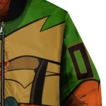 customized baltimore orioles turtle armor bomber jacket best selling