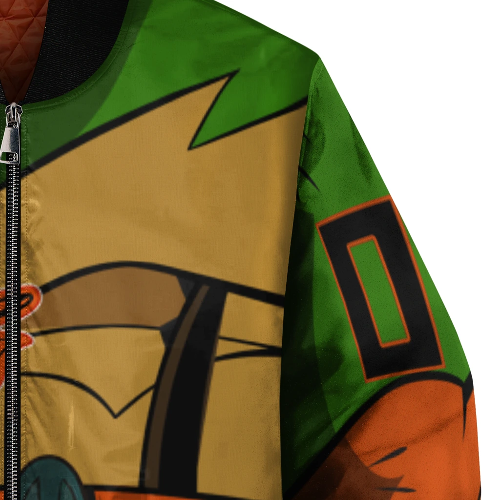 customized baltimore orioles turtle armor bomber jacket premium grade customized baltimore orioles turtle armor bomber jacket premium grade