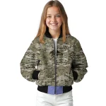 customized baltimore ravens camouflage abstract camouflage bomber jacket best selling