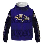 customized baltimore ravens cat eyes purple windbreaker jacket best selling