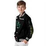 customized baylor bears american flag skull black varsity jacket best selling