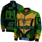 customized baylor bears turtle armor bomber jacket best selling