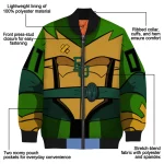 customized baylor bears turtle armor bomber jacket best selling