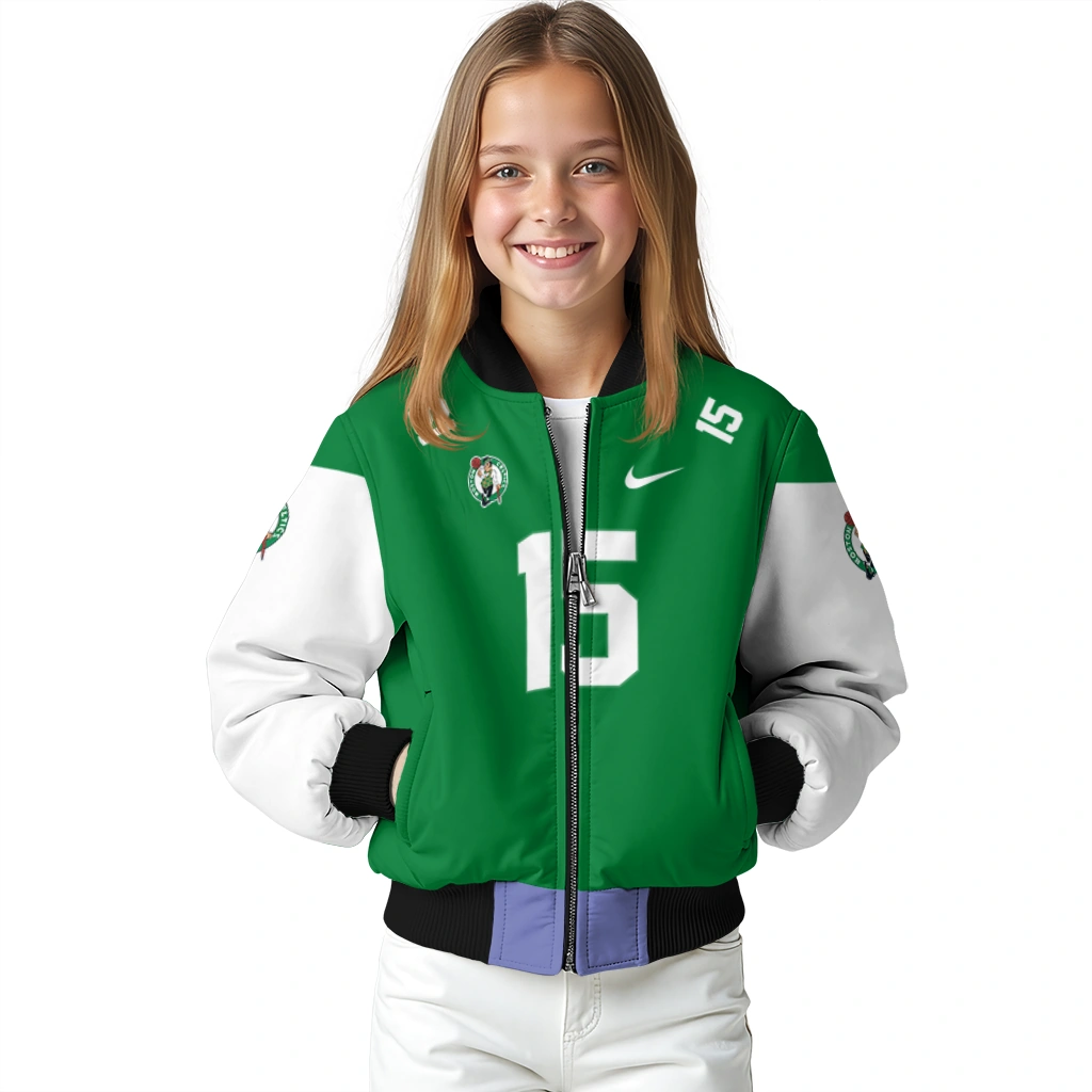 customized boston celtics team patch green bomber jacket top rated customized boston celtics team patch green bomber jacket top rated