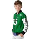 customized boston celtics team patch green bomber jacket best selling