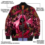 customized boston college eagles skull horde maroon bomber jacket best selling