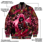 customized boston college eagles skull horde maroon varsity jacket best selling