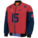 customized boston red sox team patch red bomber jacket best selling