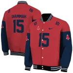 customized boston red sox team patch red varsity jacket best selling