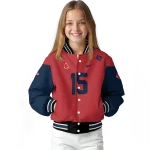 customized boston red sox team patch red varsity jacket best selling