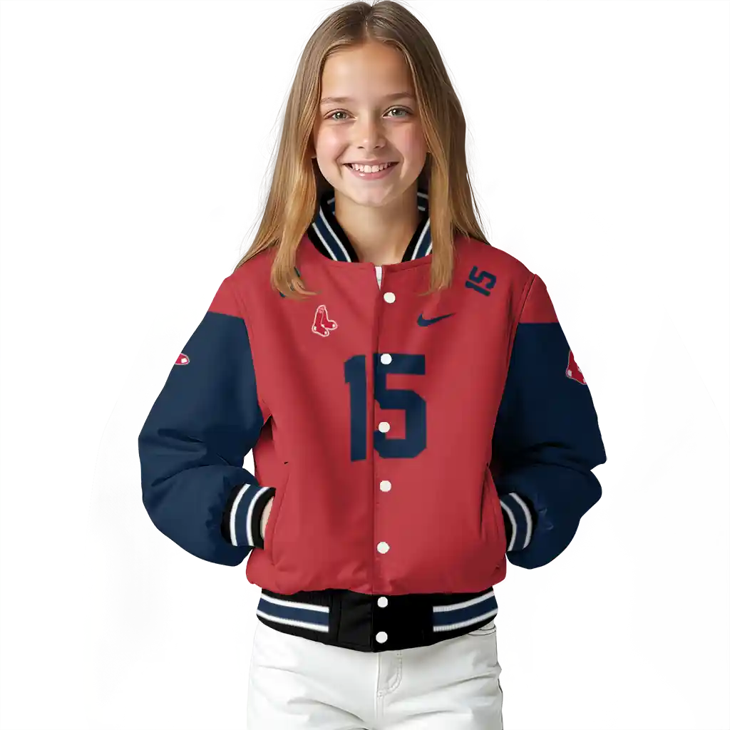 customized boston red sox team patch red varsity jacket top rated customized boston red sox team patch red varsity jacket top rated