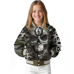 customized brooklyn nets camouflage skull camouflage varsity jacket best selling