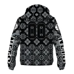 customized brooklyn nets geometric blossom black windbreaker jacket best selling