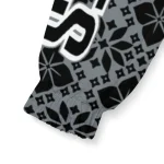 customized brooklyn nets geometric blossom black windbreaker jacket best selling