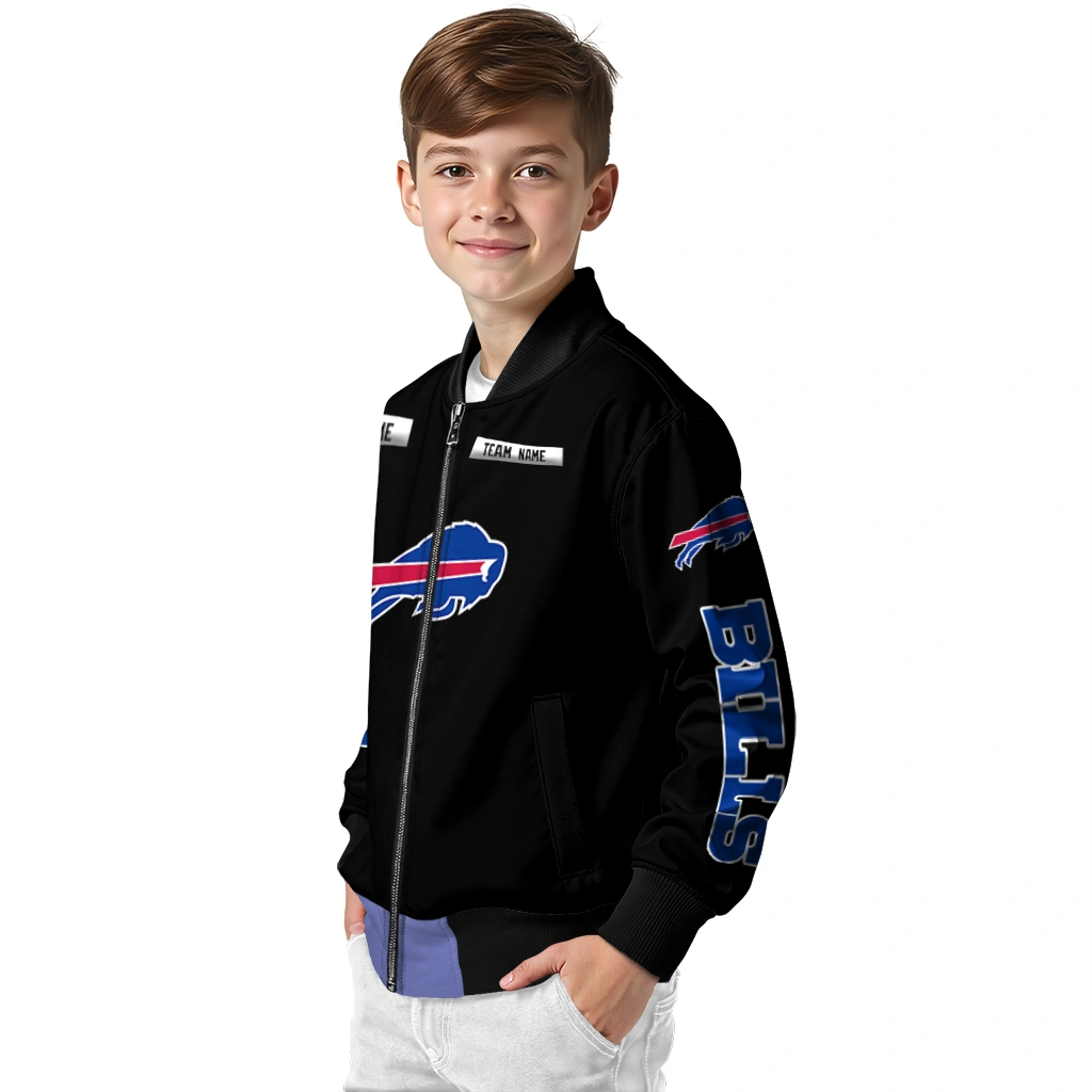 customized buffalo bills american flag skull black bomber jacket trendy customized buffalo bills american flag skull black bomber jacket trendy