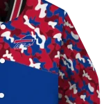customized buffalo bills freedom claw blue varsity jacket best selling