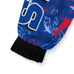 customized buffalo bills shark art blue windbreaker jacket best selling