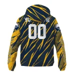 customized buffalo sabres abstract streaks navy blue windbreaker jacket best selling