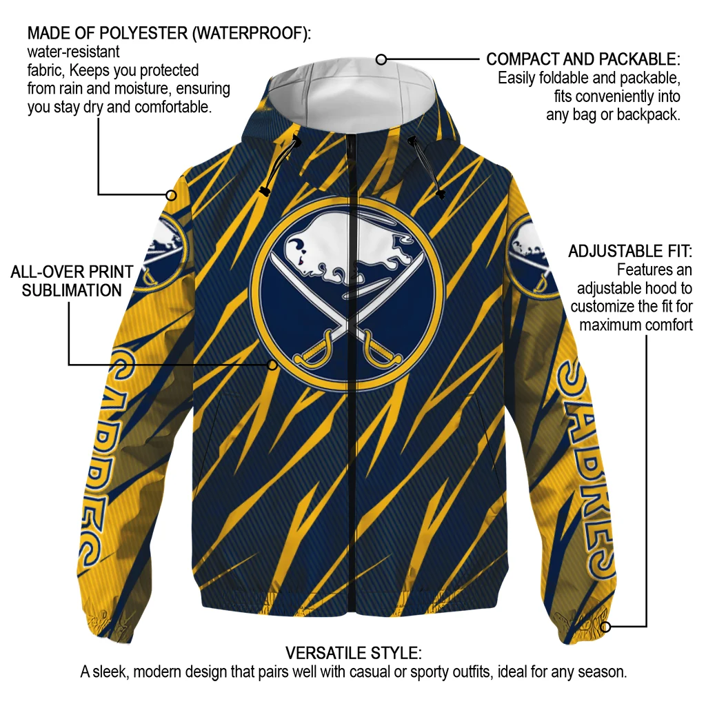 customized buffalo sabres abstract streaks navy blue windbreaker jacket new arrival customized buffalo sabres abstract streaks navy blue windbreaker jacket new arrival