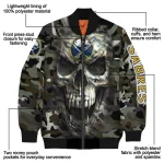 customized buffalo sabres camouflage skull camouflage bomber jacket best selling