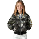 customized buffalo sabres camouflage skull camouflage bomber jacket best selling