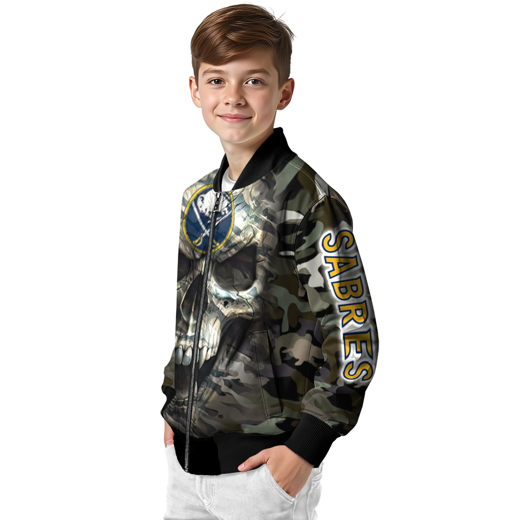 customized buffalo sabres camouflage skull camouflage bomber jacket trendy customized buffalo sabres camouflage skull camouflage bomber jacket trendy
