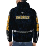 customized buffalo sabres shards cluster navy blue windbreaker jacket best selling