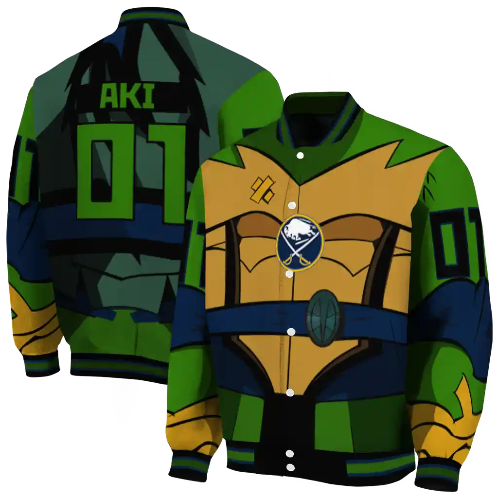 customized buffalo sabres turtle armor varsity jacket fashion forward customized buffalo sabres turtle armor varsity jacket fashion forward