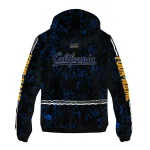 customized california golden bears shards cluster blue windbreaker jacket best selling