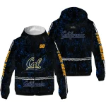 customized california golden bears shards cluster blue windbreaker jacket best selling